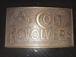 1968-70 COLT REVOLVERS закрытая пряжка